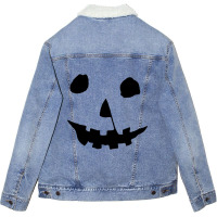 Halloween Movie Jack O' Lantern Unisex Sherpa-lined Denim Jacket | Artistshot