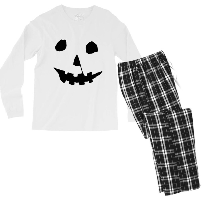 Halloween Movie Jack O' Lantern Men's Long Sleeve Pajama Set | Artistshot