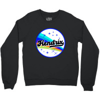 Hendrix Rainbow In Space Vintage Crewneck Sweatshirt | Artistshot