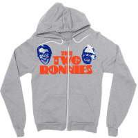 The Two Ronnies Zipper Hoodie | Artistshot