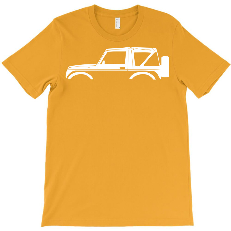 Car Silhouette   Sj410 Convertible 4x4 (2nd Gen) T-Shirt by dugreprudens | Artistshot