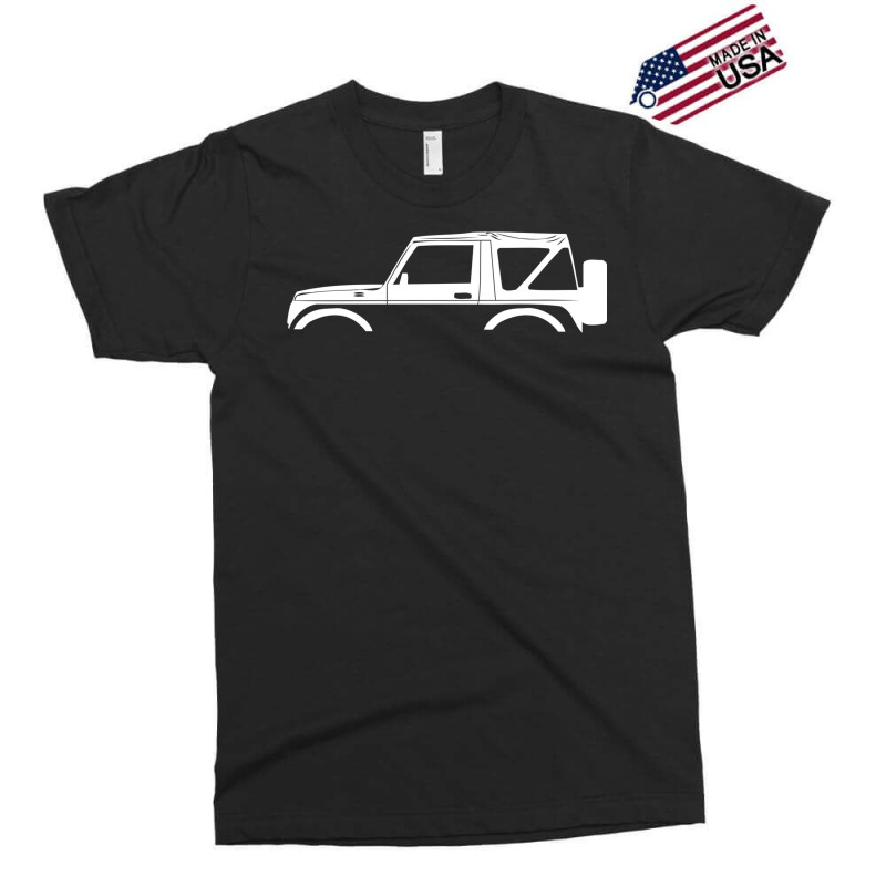 Car Silhouette   Sj410 Convertible 4x4 (2nd Gen) Exclusive T-shirt by dugreprudens | Artistshot