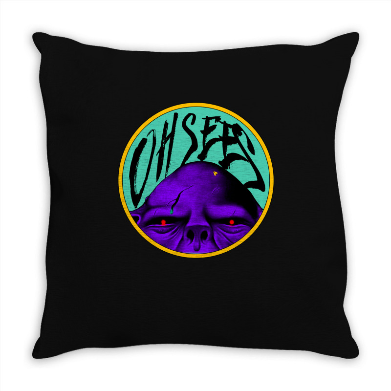 Oh See Orc Throw Pillow | Artistshot