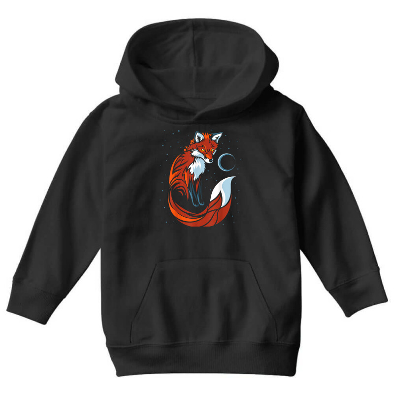 Tribal Tail Fox T Shirt Graphic Design Tshirt Youth Hoodie | Artistshot