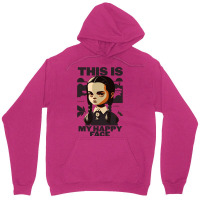 This Is My Happy Face   Wednesday 2 Unisex Hoodie | Artistshot