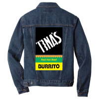 Tina's Burrito Men Denim Jacket | Artistshot