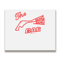 Twin Peaks Bang Bang Bar Tank Top Metal Print Horizontal | Artistshot