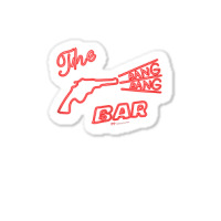 Twin Peaks Bang Bang Bar Tank Top Sticker | Artistshot