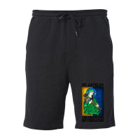 Saint Javelin Protector Of Support Fleece Short | Artistshot