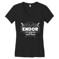 Save Endor Women's V-neck T-shirt | Artistshot