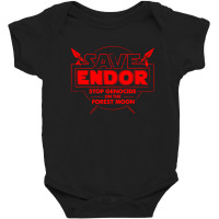 Save Endor Baby Bodysuit | Artistshot