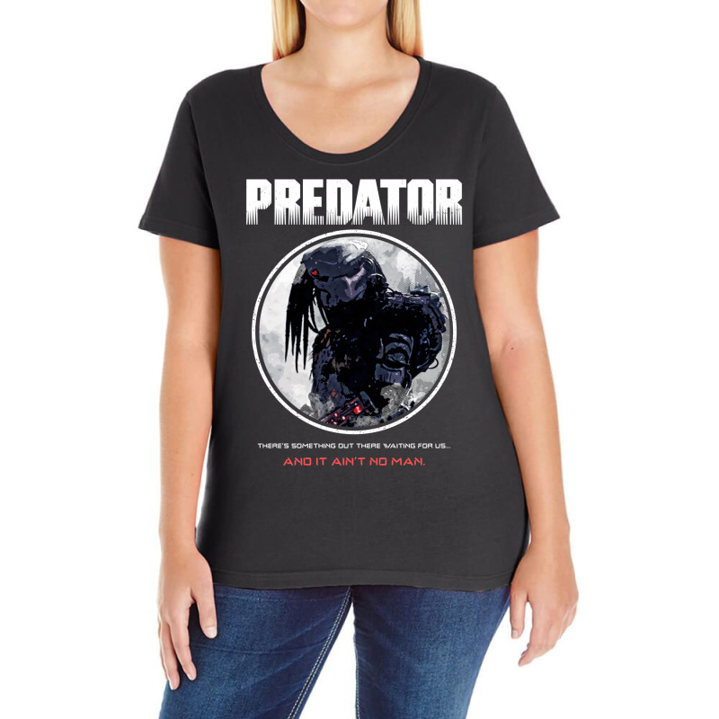 Predator Cool Retro Ladies Curvy T-Shirt by pullyrebatoa | Artistshot