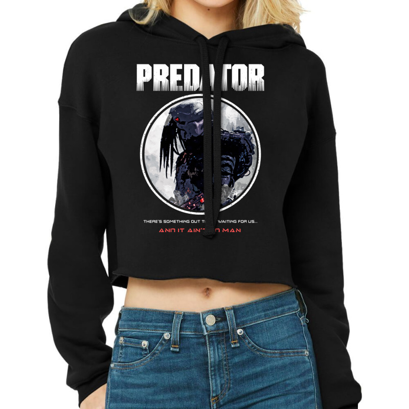 Predator Cool Retro Cropped Hoodie by pullyrebatoa | Artistshot