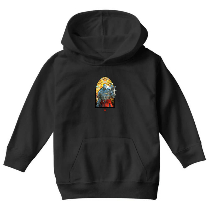 Dominaria United Stained Glass Karn Youth Hoodie by cusmikaliou | Artistshot