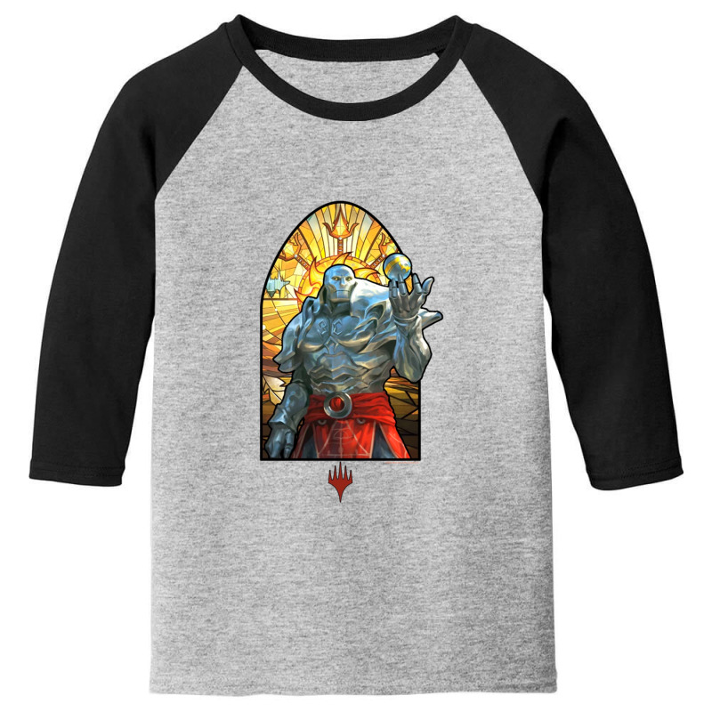 Dominaria United Stained Glass Karn Youth 3/4 Sleeve by cusmikaliou | Artistshot