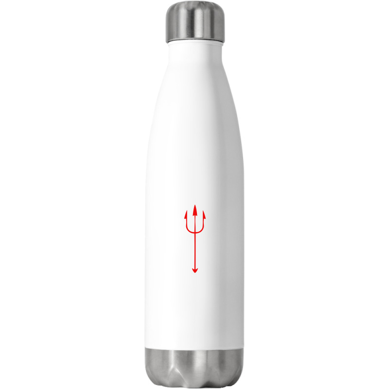 Devil,trident,merch,1 Stainless Steel Water Bottle | Artistshot