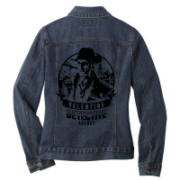 Valentine Detective Agency Ladies Denim Jacket | Artistshot