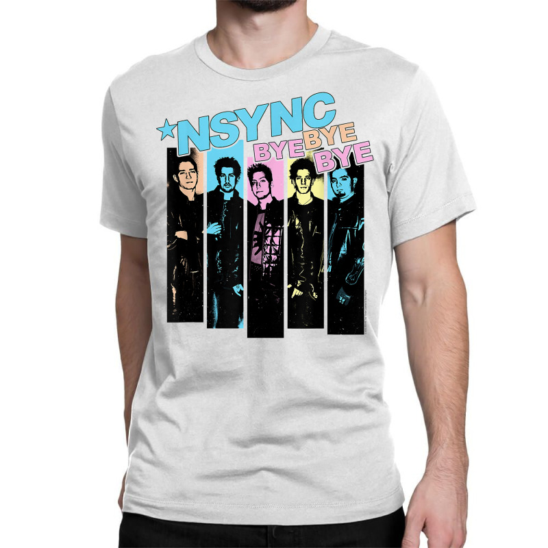 Nsync Official Neon Bye Bye Bye T Shirt Classic T-shirt By Hended