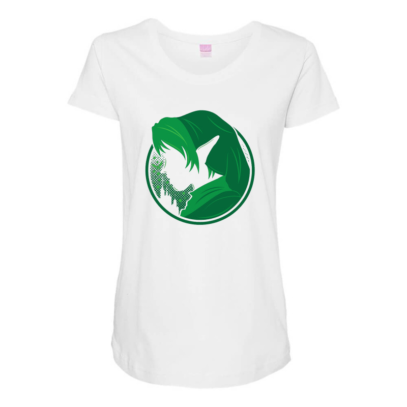 Hero Of Time Maternity Scoop Neck T-shirt by Pipikin | Artistshot