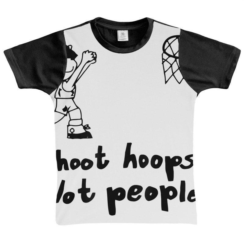 Shoot Hoops Not People T Shirt Graphic Youth T-shirt | Artistshot