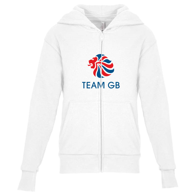 Great,britain,team,gb,1 Youth Zipper Hoodie | Artistshot