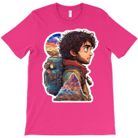 Into The Wild   Colorful Cartoon Outoor Adventures T-shirt | Artistshot