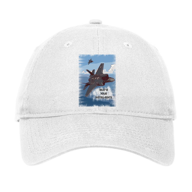 Aviation Jet Pilot Believe Your Instruments Boy Adjustable Cap by dundonhartty | Artistshot