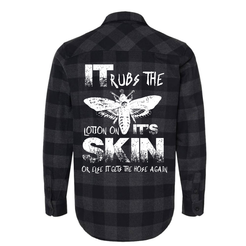 It Rubs The Lotion On Its Skin Flannel Shirt by dugreprudens | Artistshot