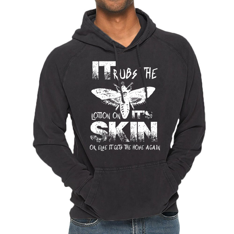 It Rubs The Lotion On Its Skin Vintage Hoodie by dugreprudens | Artistshot