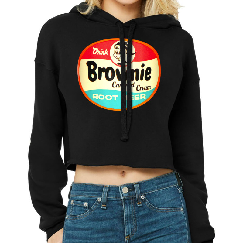 Brownie Caramel Cream Root Beer Cropped Hoodie by endertellizas | Artistshot