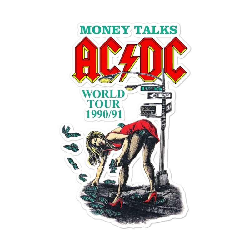 Money Talks World Tour Sticker | Artistshot