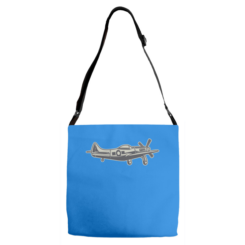 Airplane Stars Adjustable Strap Totes | Artistshot