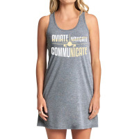 Aviate Navigate Communicate Quote Tank Dress | Artistshot