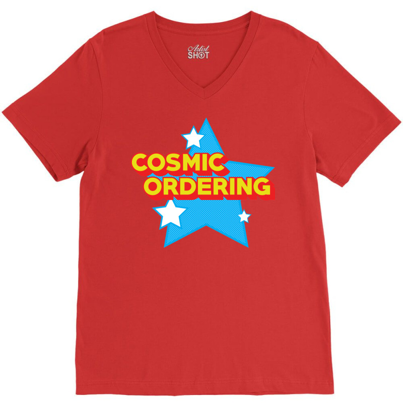 Cosmic Ordering V-neck Tee | Artistshot