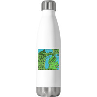 Mushroom Style   Michigan Stainless Steel Water Bottle | Artistshot