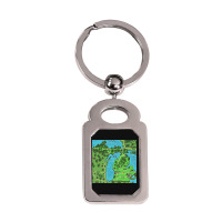 Mushroom Style   Michigan Silver Rectangle Keychain | Artistshot