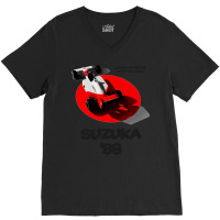 Suzuka '88 Japan Gp V-neck Tee | Artistshot