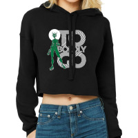 To Boldly Go Wherever She Pleases (light) Cropped Hoodie | Artistshot