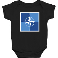 Nato,otan,flag,1 Baby Bodysuit | Artistshot