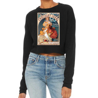 Trending Chocolat Idéal France Art Nouveau Vintag Cropped Sweater | Artistshot