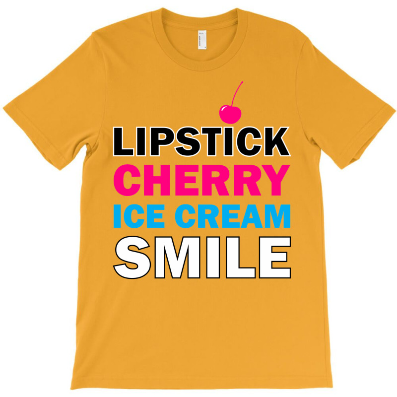 Lipstick Cherry Retro T-Shirt by dallycoplina | Artistshot