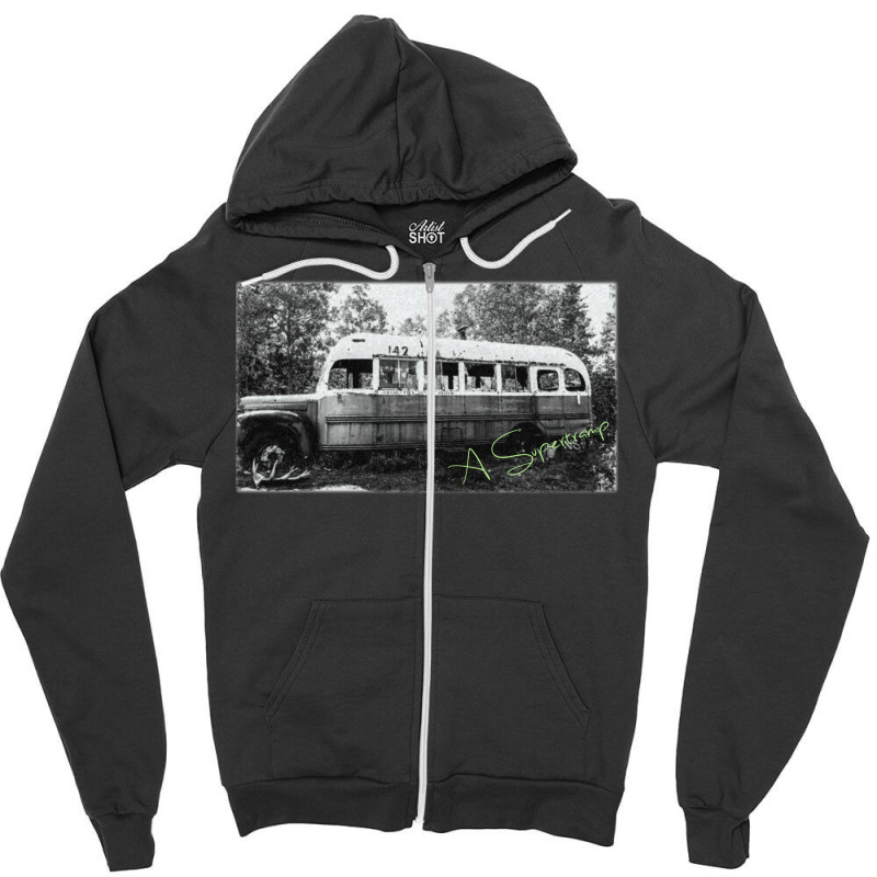 Magic Bus Zipper Hoodie by dallycoplina | Artistshot