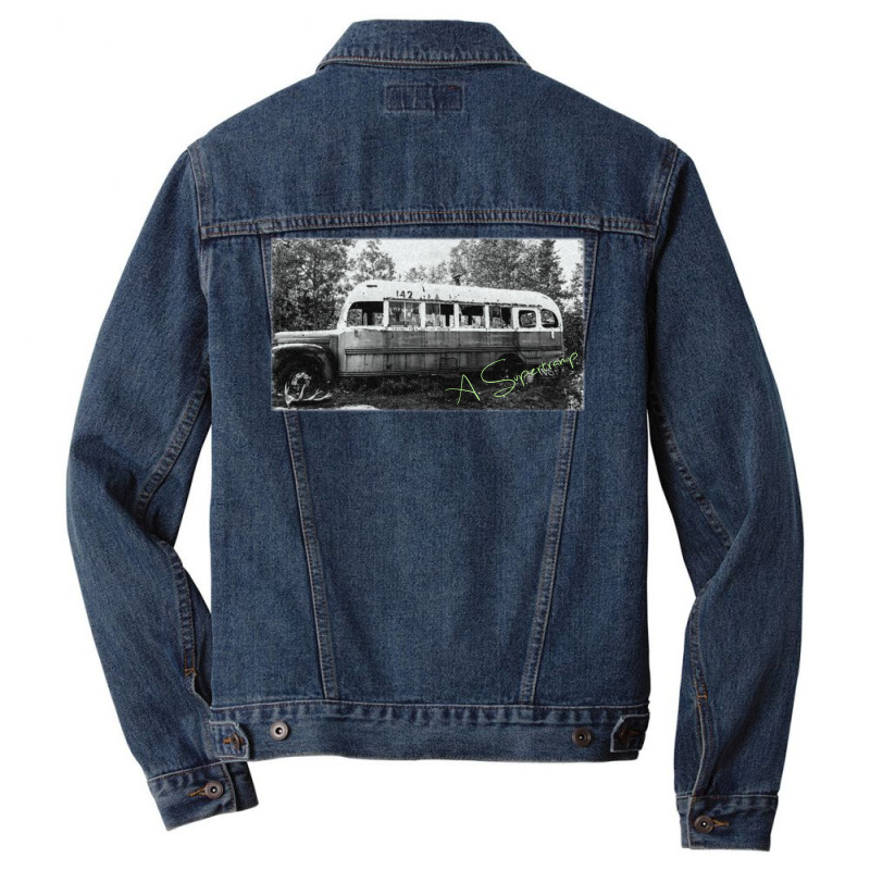 Magic Bus Men Denim Jacket by dallycoplina | Artistshot