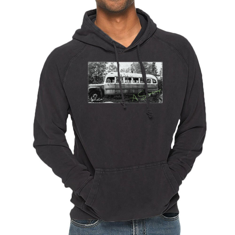 Magic Bus Vintage Hoodie by dallycoplina | Artistshot