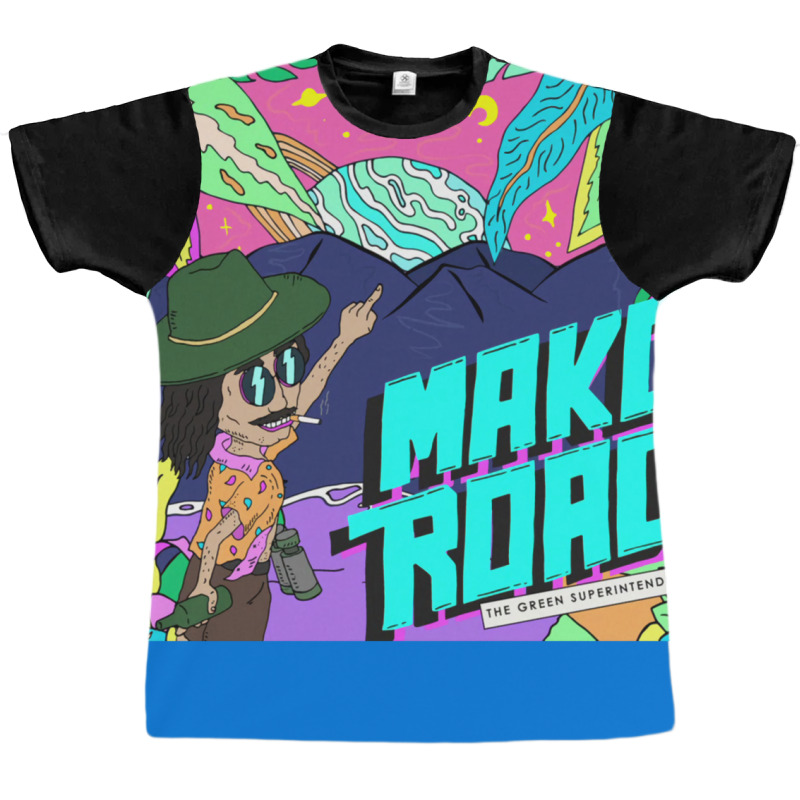 Mako Road Graphic T-shirt by dallycoplina | Artistshot