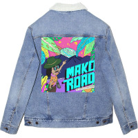 Mako Road Unisex Sherpa-lined Denim Jacket | Artistshot