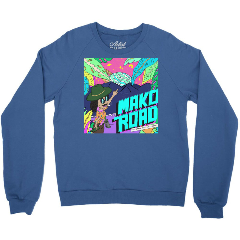 Mako Road Crewneck Sweatshirt by dallycoplina | Artistshot