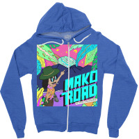 Mako Road Zipper Hoodie | Artistshot