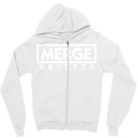 Merge Records Zipper Hoodie | Artistshot