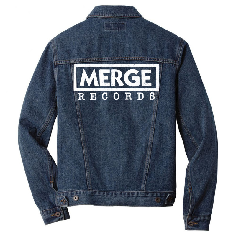 Merge Records Men Denim Jacket by dallycoplina | Artistshot